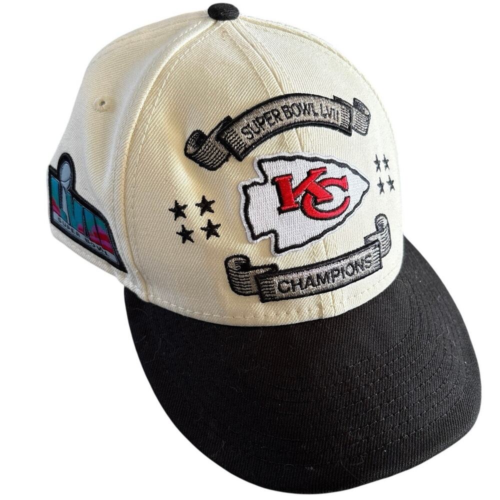 New Era 9Fifty NFL Kansas City Chiefs Super Bowl LVII SnapBack Hat, One Size